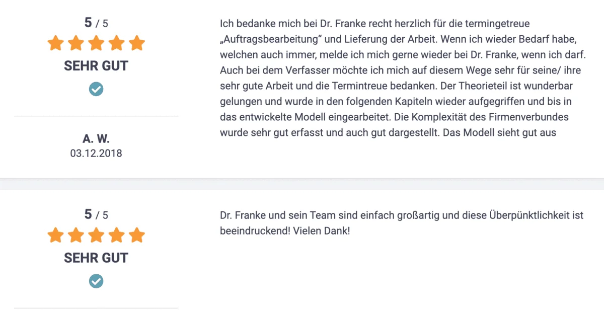 Drfranke.de Erfahrungen | Positive Bewertungen