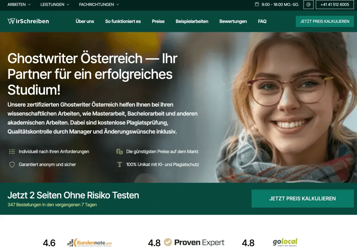 WirSchreiben.at Erfahrungen