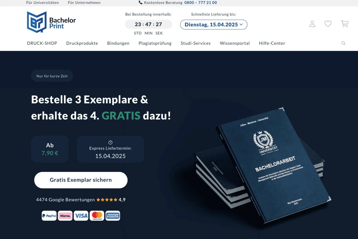 Bachelorprint.de Erfahrungen