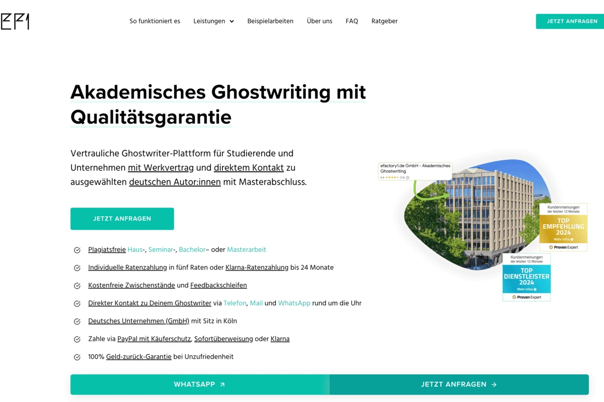 Efactory1.de Erfahrungen