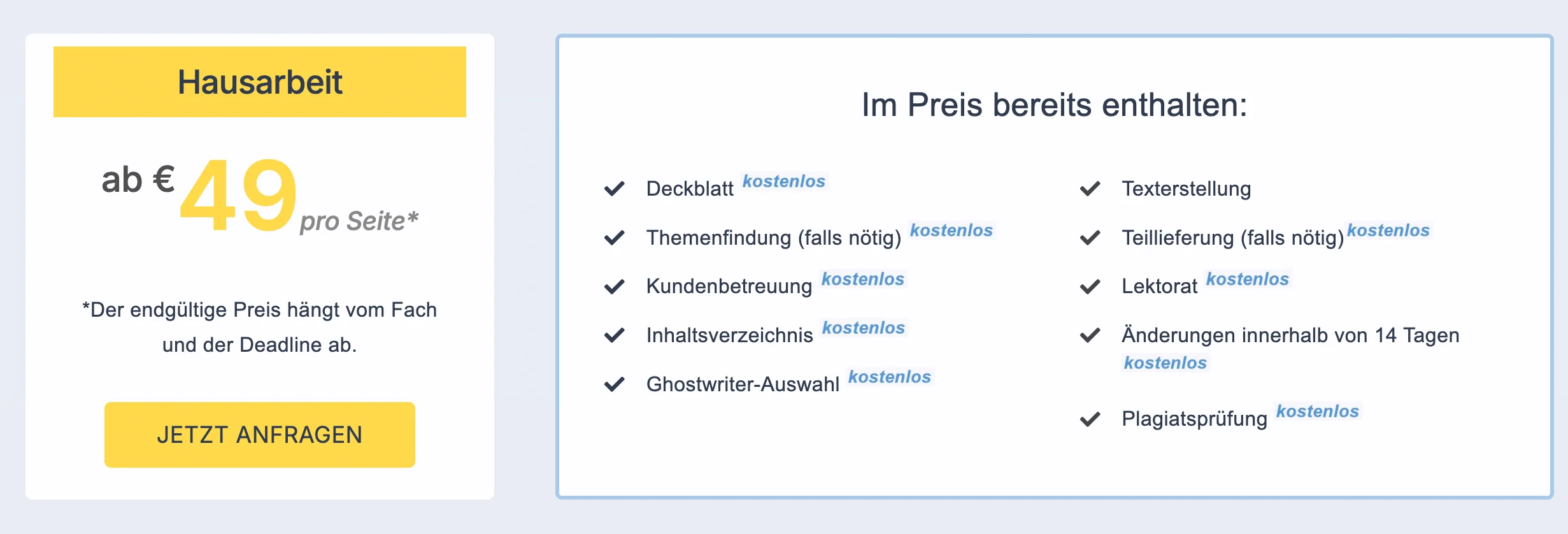 Hausarbeit-schreiben-lassen.de Erfahrungen | Kosten